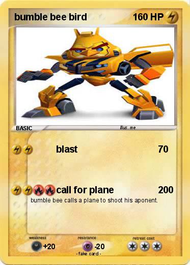 Pokemon bumble bee bird