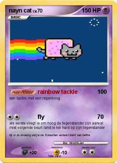 Pokemon nayn cat