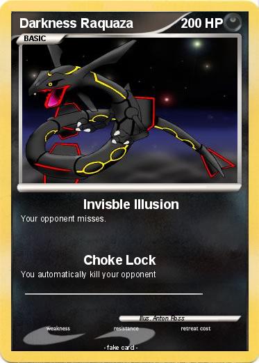 Pokemon Darkness Raquaza