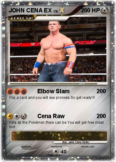 Pokemon JOHN CENA EX