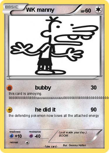 Pokemon WK manny