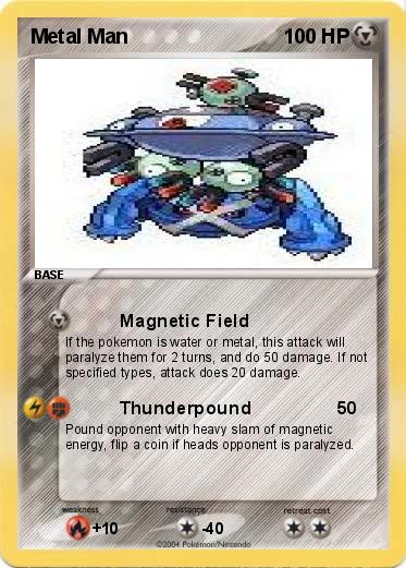 Pokemon Metal Man