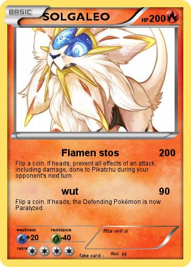 Pokemon SOLGALEO