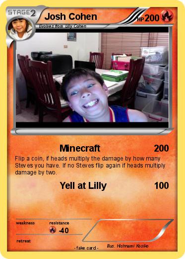 Pokemon Josh Cohen