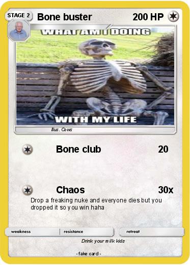 Pokemon Bone buster