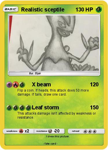 Pokemon Realistic sceptile