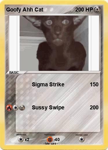 Pokemon Goofy Ahh Cat