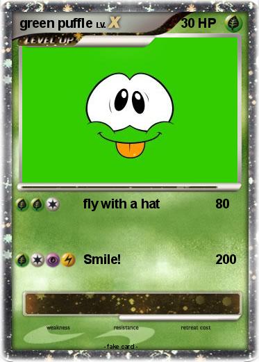 Pokemon green puffle