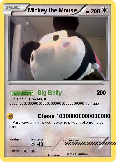 Pokemon Mickey the Mouse