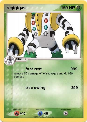 Pokemon regigigas