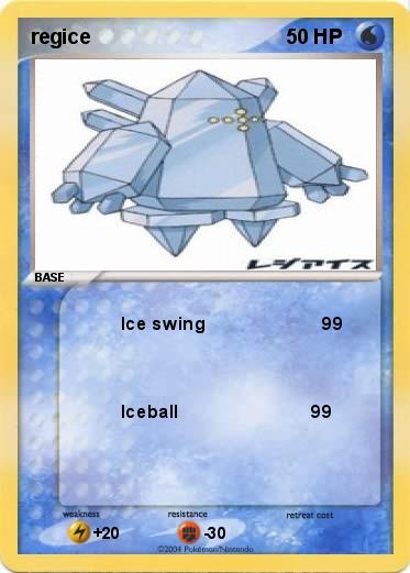 Pokemon regice
