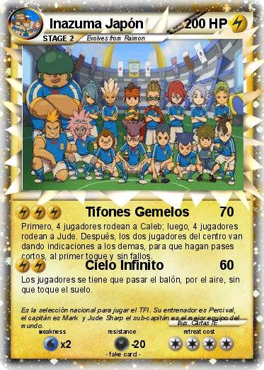 Pokemon Inazuma Japón