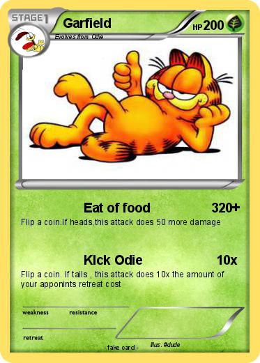 Pokemon Garfield