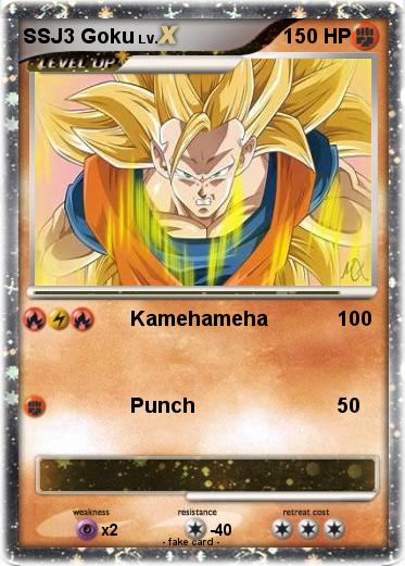 Pokemon SSJ3 Goku