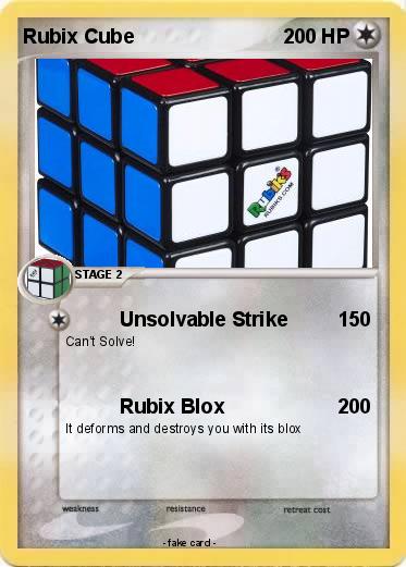 Pokemon Rubix Cube