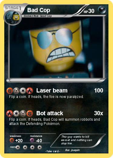 Pokemon Bad Cop