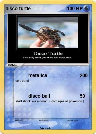 Pokemon disco turtle