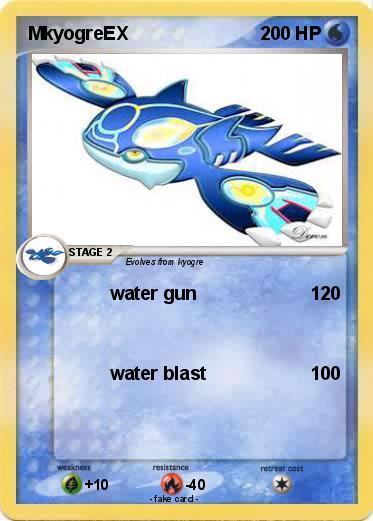 Pokemon MkyogreEX