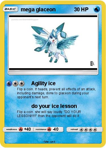 Pokemon mega glaceon