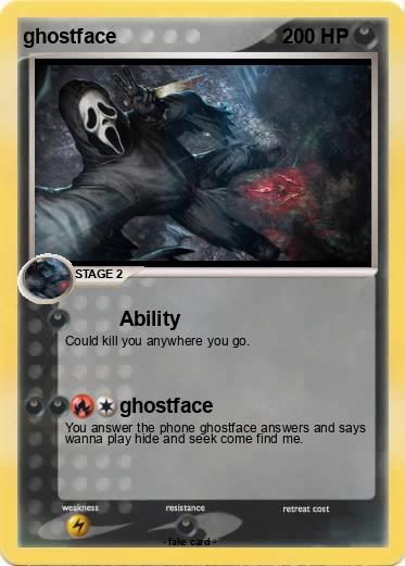 Pokemon ghostface