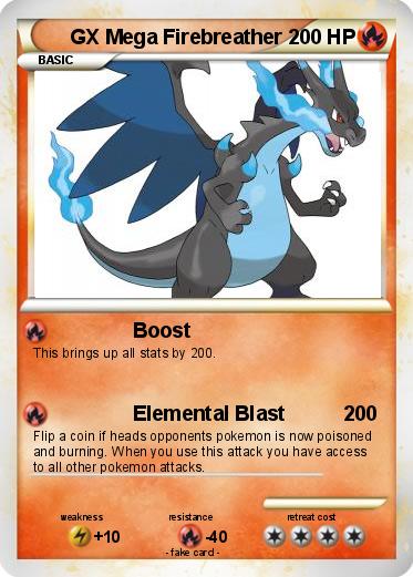 Pokemon GX Mega Firebreather