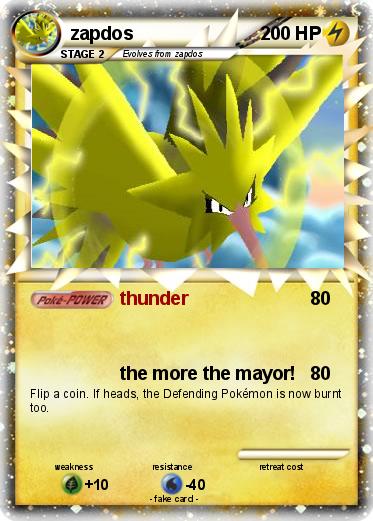Pokemon zapdos