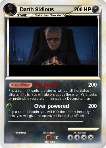 Pokemon Darth Sidious