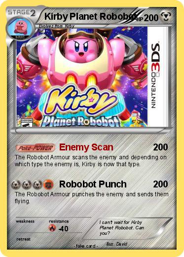 Pokemon Kirby Planet Robobot