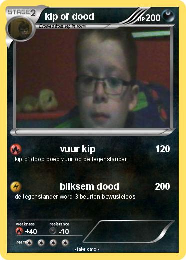 Pokemon kip of dood