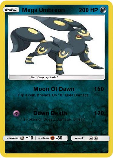 Pokemon Mega Umbreon