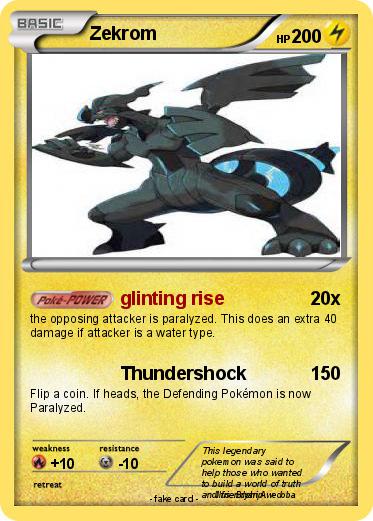 Pokemon Zekrom
