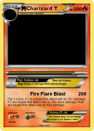 Pokemon Charizard Y