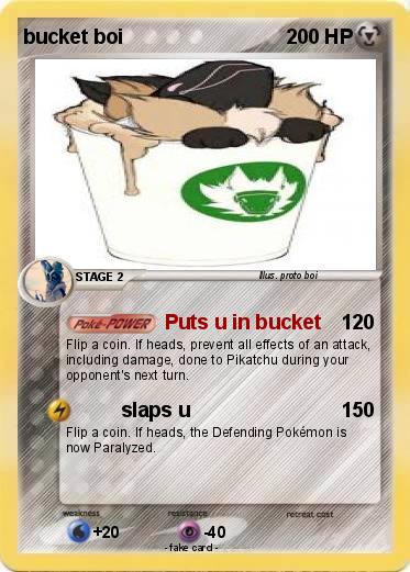 Pokemon bucket boi