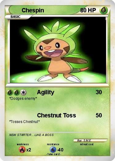 Pokemon Chespin