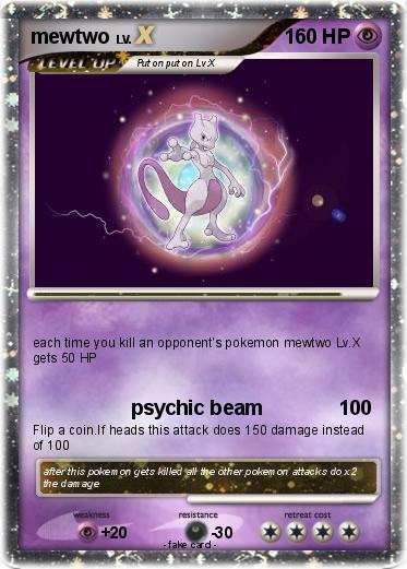 Pokemon mewtwo