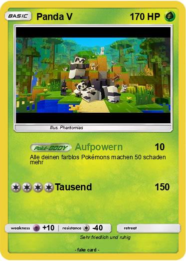 Pokemon Panda V