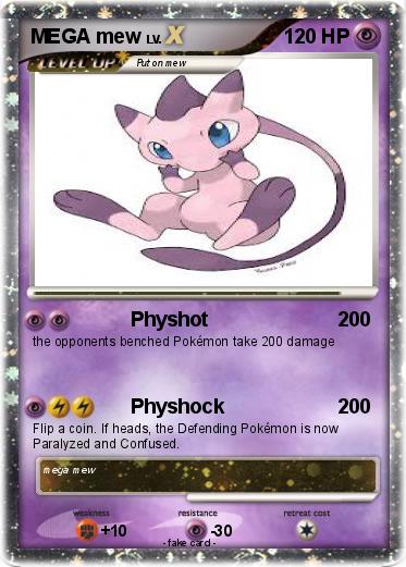 Pokemon MEGA mew