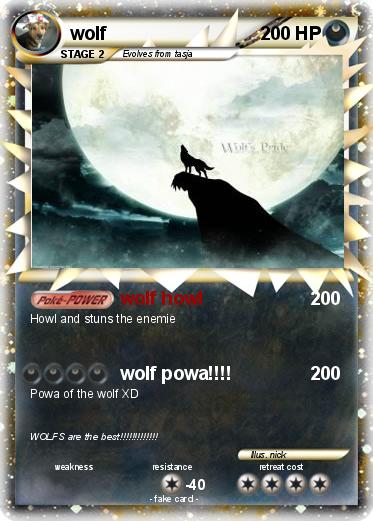 Pokemon wolf