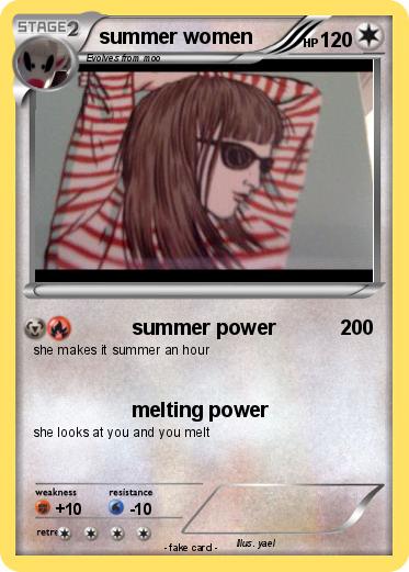 Pokemon summer women