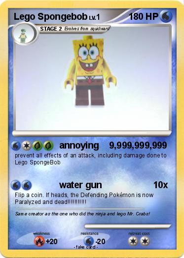 Pokemon Lego Spongebob