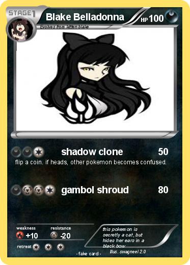 Pokemon Blake Belladonna