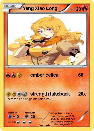 Pokemon Yang Xiao Long