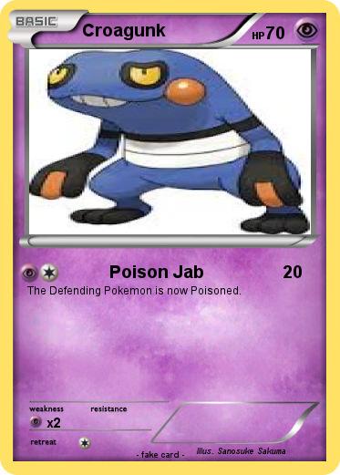 Pokemon Croagunk