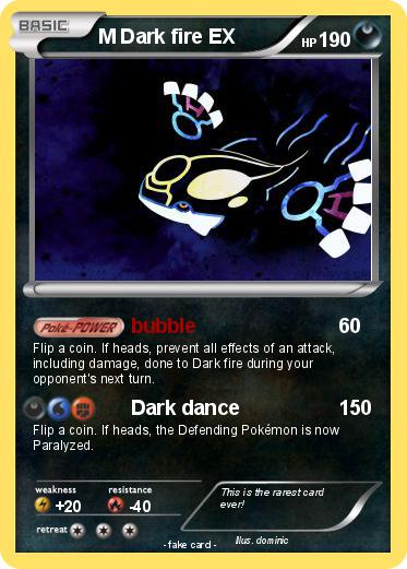 Pokemon M Dark fire EX