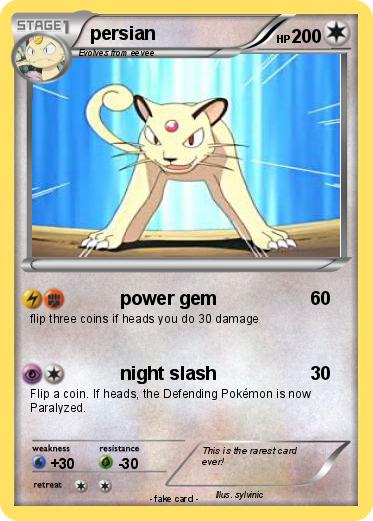 Pokemon persian