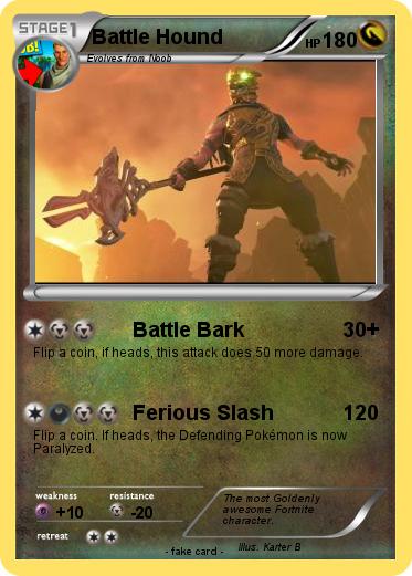 Pokemon Battle Hound