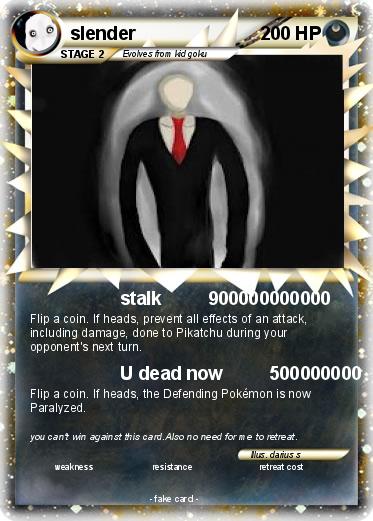 Pokemon slender
