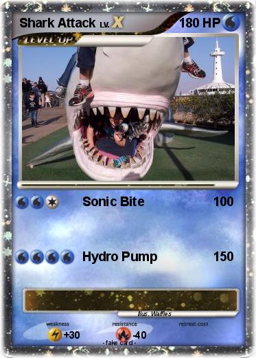 Pokemon Shark Attack