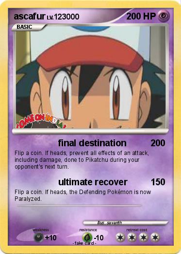 Pokemon ascafur