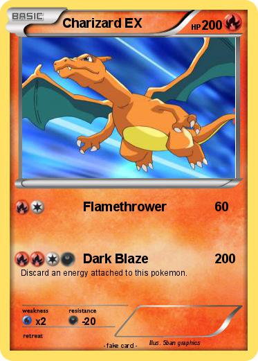 Pokemon Charizard EX